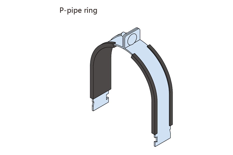 P-pipe ring