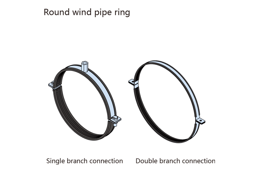 Round wind pipe ring